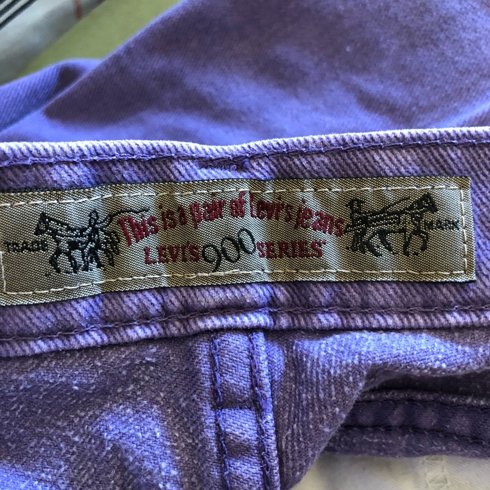 Vintage 1990s Levi’s Silvertab High Rise Straight Jeans - Picture 5 of 6
